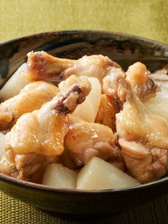 鶏手羽元と長芋のお酢煮-レシピのメイン写真