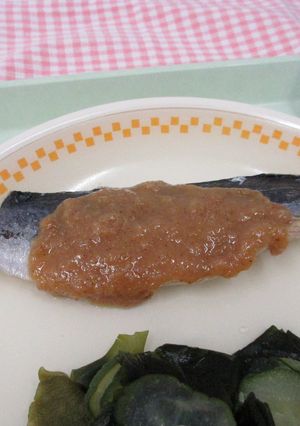 【学校給食】魚のごま味噌ダレかけ-レシピのメイン写真