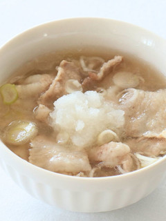 子ども喜ぶ!豚肉のみぞれスープ-レシピのメイン写真