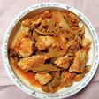 鶏むね肉と 舞茸 しめじ のケチャ炒め✾