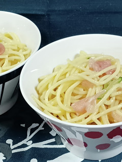 簡単 生ハムときゅうりの冷製パスタ-レシピのメイン写真