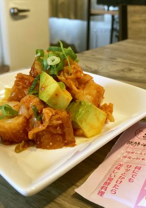 アボカドとちくわのキムチ和え-レシピのメイン写真