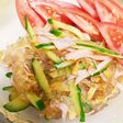 ヘルシーところてんの中華風サラダ