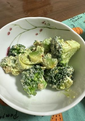ブロッコリーとアボカドのナッツサラダ-レシピのメイン写真