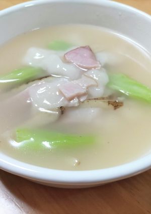 餅の出汁煮-レシピのメイン写真