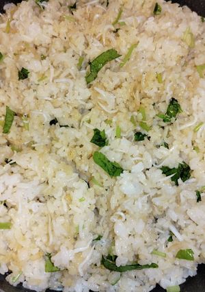 しらすと三つ葉の胡麻油効いた混ぜご飯-レシピのメイン写真