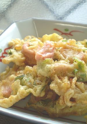 お弁当にも♪さきいか入りかき揚げ～-レシピのメイン写真