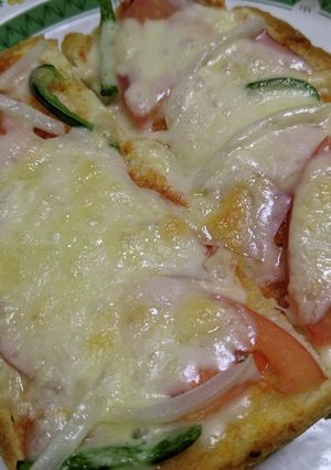 塩分控えめの美味しいピザトースト-レシピのメイン写真