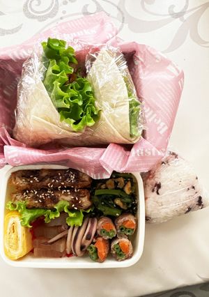 塾弁（昼、夕方軽食）2023.11.11-レシピのメイン写真