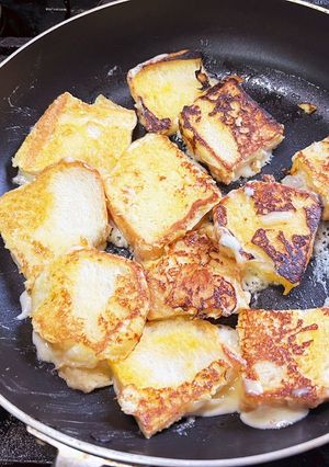 朝食に!カリカリチーズのフレンチトースト-レシピのメイン写真