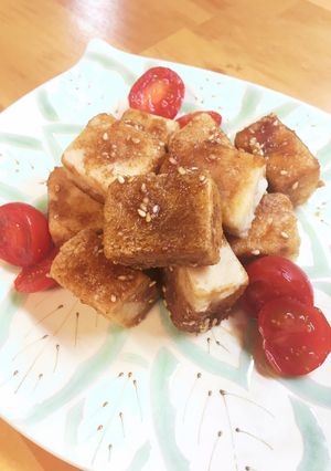 給食の「高野豆腐のごまがらめ」♡職員絶賛-レシピのメイン写真