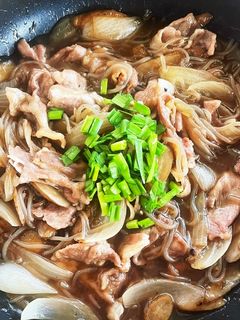 ゴボウとお肉の煮付け-レシピのメイン写真