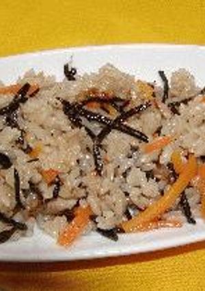 ひじきご飯-レシピのメイン写真