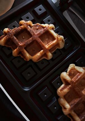 業スーで簡単！クロッフル-レシピのメイン写真