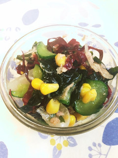 給食の「海藻サラダ」♡アレンジ編-レシピのメイン写真