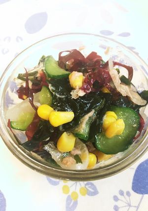 給食の「海藻サラダ」♡アレンジ編-レシピのメイン写真
