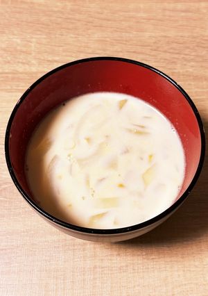 ミキサーなし！コーン缶で簡単コーンスープ-レシピのメイン写真