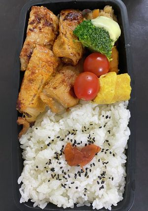 頑張るパパへ㉚豚肉味噌漬け弁当-レシピのメイン写真