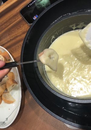 簡単チーズフォンデュ-レシピのメイン写真
