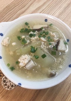 給食の「冬瓜汁」♡胃腸にも優しい-レシピのメイン写真