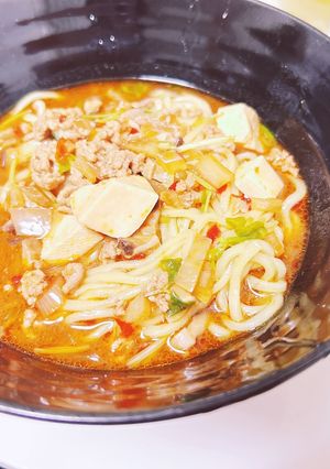 麻婆ラーメン-レシピのメイン写真
