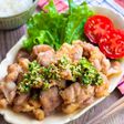 青ネギ塩ダレがけ◎豚こまのしっとり揚げ