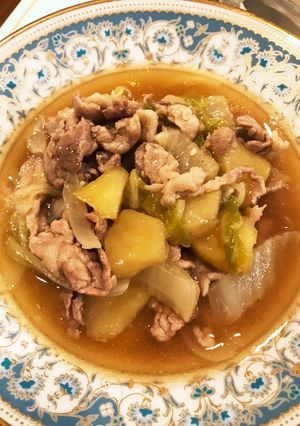 豚肉とりんご白菜のトロッと煮込み-レシピのメイン写真