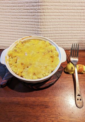 グラタン皿でスイートポテト♡-レシピのメイン写真