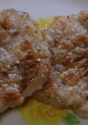 ごはん（しかも炊け損じ）で作るおせんべい-レシピのメイン写真
