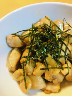 鶏肉のサイコロしょうゆ焼き-レシピのメイン写真
