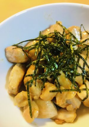 鶏肉のサイコロしょうゆ焼き-レシピのメイン写真
