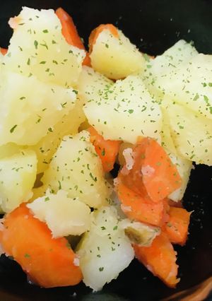 じゃがいも&にんじんの根菜塩じゃが-レシピのメイン写真