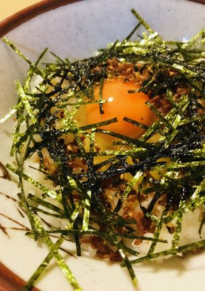 玉かけごはん●おかか&刻み海苔-レシピのメイン写真