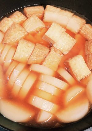 ※大根と厚揚げの煮物-レシピのメイン写真