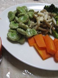 ヘルシーすぎる蒸し野菜でお腹いっぱい-レシピのメイン写真