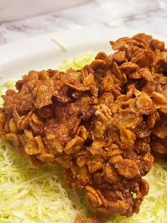 コーンフレーク衣の唐揚げ-レシピのメイン写真