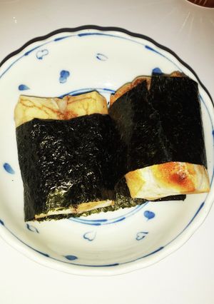 海苔巻いたおもち-レシピのメイン写真