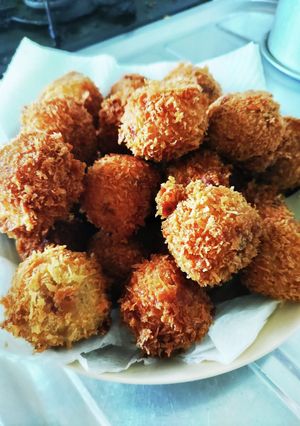 業務用スーパーの肉団子でミニメンチカツ！-レシピのメイン写真