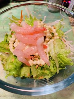 簡単甘エビ大根サラダ-レシピのメイン写真