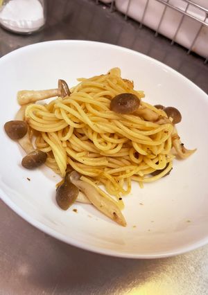 お手軽！ネギバター醤油レモンパスタ-レシピのメイン写真