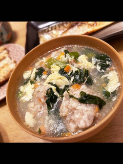 減塩鶏団子のスープ -レシピのメイン写真