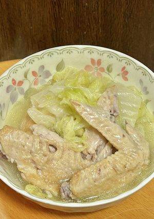 手羽先と白菜の参鶏湯-レシピのメイン写真