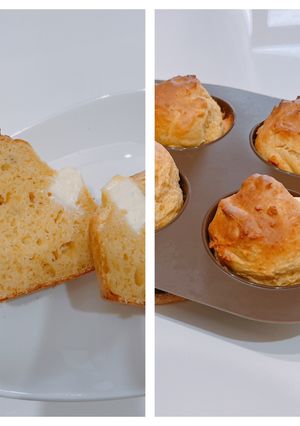 低糖質ホットケーキミックス 基本マフィン-レシピのメイン写真