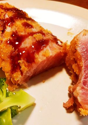 楽チン！揚げ焼きマグロカツ-レシピのメイン写真