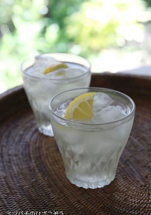 はちみつ黒酢ドリンク-レシピのメイン写真