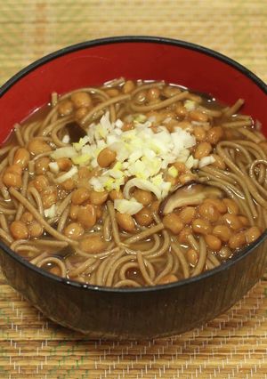 ヴィーガン納豆そば-レシピのメイン写真