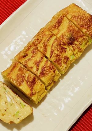 ねぎ入りだし巻き卵-レシピのメイン写真