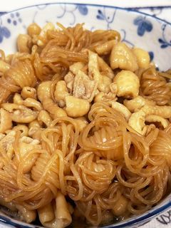 鶏皮と白滝煮♪♪-レシピのメイン写真