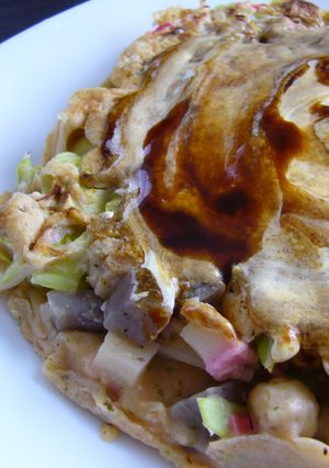 ヘルシーお好み焼き-レシピのメイン写真
