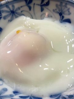 レンジで簡単♪温泉卵の作り方-レシピのメイン写真